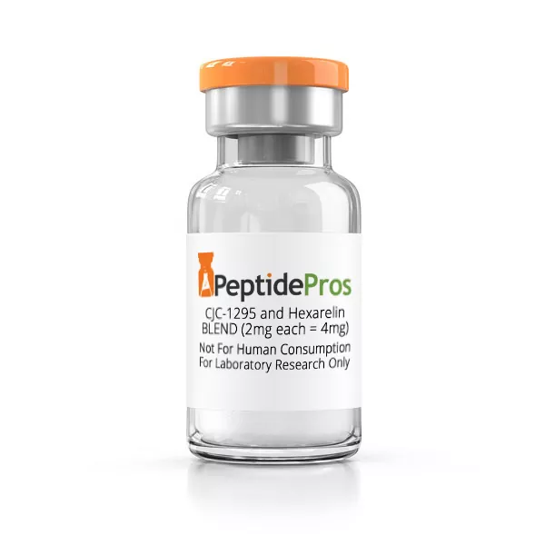 CJC-1295 NO DAC and Hexarelin BLEND (2mg each = 4mg total)